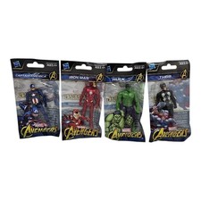 2018 Hasbro Marvel Avengers Figures Set of 4 Hulk Thor Iron Man Captain America picture