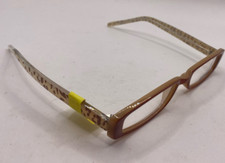 ATTITUDE EYEGLASSES FRAMES ONLY BROWN LEOPARD PRINT FULL RIM 50-18-135 picture