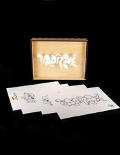 *ONLY 129 MADE* The DONDI WHITE Blackbook Burner Box PRINT SET #1 Graffiti ART picture