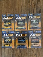 Jada Toys Dub City 1:64 Scale Lot of 6 Diecast Cars New In Package picture