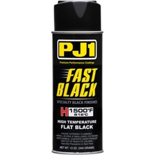 PJ1/VHT FAST BLACK High Temperature Paint 1,500F - Flat Black | 12 oz | 16-HIT picture