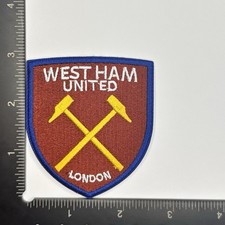 Westham United Embroidered Iron On Patch EPL English Premier League Soccer ￼ picture