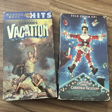 National Lampoon's Vaca & Christmas Vaca VHS 2 copies of each picture