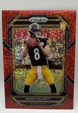 2022 Panini Prizm - Rookies Kenny Pickett #301 Red Sparkle Prizm (RC) Steelers picture