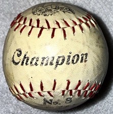 Vintage Anchor Bounder Ball w/ Original Box Baseball Sporting Goods Collectible picture