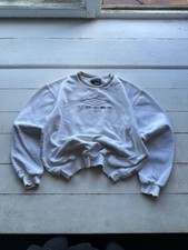 GRAIL🚨90s BIG LOGO UMBRO SWEATSHIRT GRAY RARE Y2K BOXY OVERSIZED picture