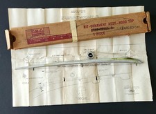 VERY RARE NOS 1961 FORD GALAXIE HOOD ORNAMENT OPTIONAL ACCESSORY C1AB-16853-A picture