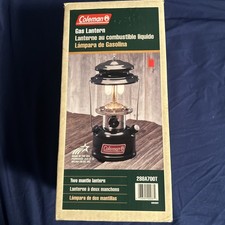 Coleman Gas Two Mantle Lantern Vintage Green 288A700T New In Open Box  picture