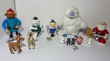 Rudolph Red Nose Reindeer-Bumble-Misfit Toys -Memory Lane- Large Lot of Figures picture