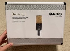 AKG C414 XLII Reference Multipattern Condenser Microphone Brand New picture