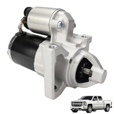 Starter Motor 10910 Compatible with 14-18 Chevy Silverado 1500 Suburban Tahoe... picture