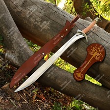 Orcrist Sword Of Goblin Cleaver LOTR Hobbit Movie replica with sheat & Plaque picture