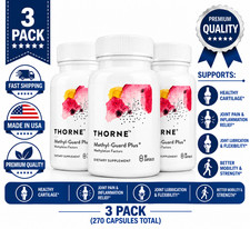 Thorne Methyl-Guard Plus 3 Pack 270 Capsules Methylation Factors Supplement picture