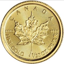 Canada Gold Maple Leaf - $1 - .9999 Fine - Random Date picture