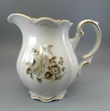 1940's Mitterteich Mystic Rose Bavaria Germany-Creamer Pitcher picture