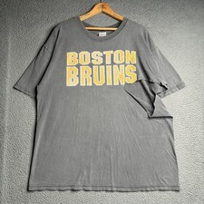 Vintage Boston Bruins XL T-shirt Worn Soft Grunge Burnout Thrashed Distressed picture