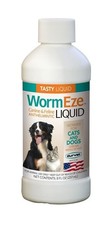 Durvet WormEze Liquid Wormer Dogs Cats 8 oz Roundworm Treatment Piperazine picture