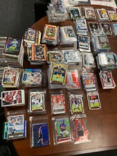 Grab Bag All Sport 60 Card Lot 10 RPA Worn Patch RC Prizm HOLO # 3000 + 5 AUTO picture