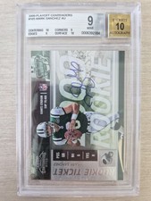 2009 Playoff Contenders #105 Mark Sanchez RC Rookie BGS 9 w/ Two 10's AUTO Jets picture