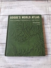 Vintage Goode’s World Atlas 12th Edition 1964 Rand McNally HC picture