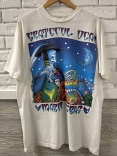 Vintage 1995 Grateful Dead Mardi Gras Oakland T Shirt XL NFA GDM Double Sided picture