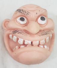 VTG 1980S ANTHRAX THE NOT MAN MASCOT FLEXIFACE RUBBER FINGER PUPPET FACE UGLY picture