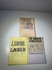 Vintage 1965 SRI Publishing Co Risque Cartoon Gag Pocket Books 3 Pc picture