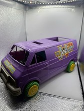 1990 DC Comics Joker Van Purple Action Vehicle Toy Damaged picture