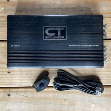 Used CT Sounds CT-700.1D 700 Watts RMS Monoblock Car Audio Amplifier picture