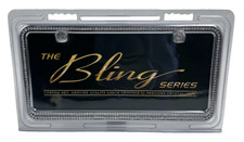 Czech Crystal by Preciosa The Bling Series License Plate Frame New picture