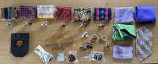 Amazing Men’s Pocket Square, Cuff Link, & Tie Clip Collection - all Occasions picture