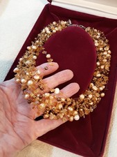 Vintage JBK Jaqueline Kennedy Camrose And Kross RARE Necklace BeautifulA+ picture