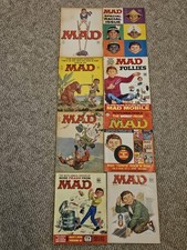 Vintage MAD Magazine (8) Lot 1966 & 67,  Mix of Monthly & Special Issues picture