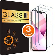 3-PACK For iPhone 17 16 15 14 13 12 11 Pro Max XTempered Glass Screen Protector picture