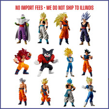 Dragon Ball HG Gashapon Figure Goku Vegeta Gogeta Beast Gohan Piccolo PVC Toy picture