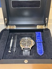 Panerai Luminor GMT Power Reserve 44mm PAM00321 Black Dial, Straps, Box Papers picture
