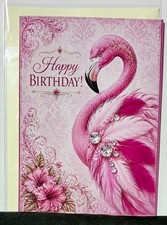 Flamazing Birthday – Fabulous Flamingo Birthday Card picture