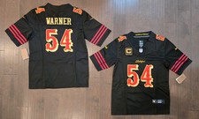 Fred Warner #54 San Francisco 49ers Stitched Black Rivalries Jersey w/C Patch picture