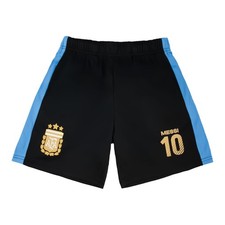 Icon Sports Argentina Messi 10 Official Soccer Shorts Youth Size - Navy picture
