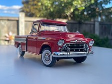 Danbury/Franklin Mint 1:24 1957 Chevrolet Cameo Carrier Red classic model 118 picture