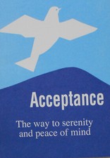 ACCEPTANCE - THE WAY TO SERENITY AND PEACE OF MIND - BOOKLET picture