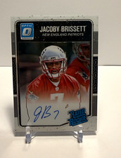 Panini 2016 Donruss Optic Jacoby Brissett #170 Rated Rookie Auto /150 Patriots picture