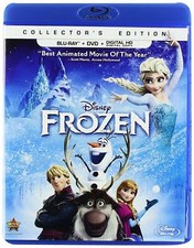 FROZEN (Blu-Ray/DVD, 2014, 2-Disc Set) picture