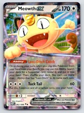 Pokemon Meowth ex HOLO 062/088 Perfect Order ME03 RR NM picture