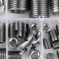 50Pcs Stainless Steel Inner Thread Self Tapping Thread Inserts Set Reinforce ... picture