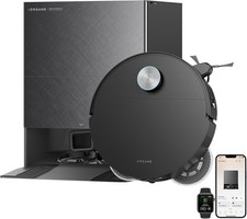 DREAME X60 Ultra Black Ultra-Thin Robot Vacuum Mop|Certified Refurbished picture