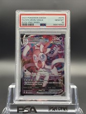 2021 Pokemon SWSH FA/SYLVEON V MAX #75 PSA 10 picture