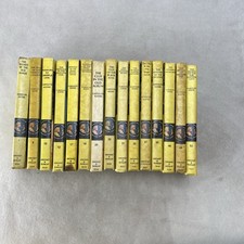 Lot of 15 Nancy Drew Mystery Stories Hardcover books number circa 1970s picture
