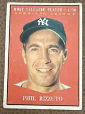 1961 Topps - Most Valuable Players Phil Rizzuto #471 picture