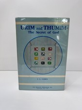 Urim and Thumim- The Secret of God I.L. Cohen 1977 Hardcover RARE Metaphysical  picture